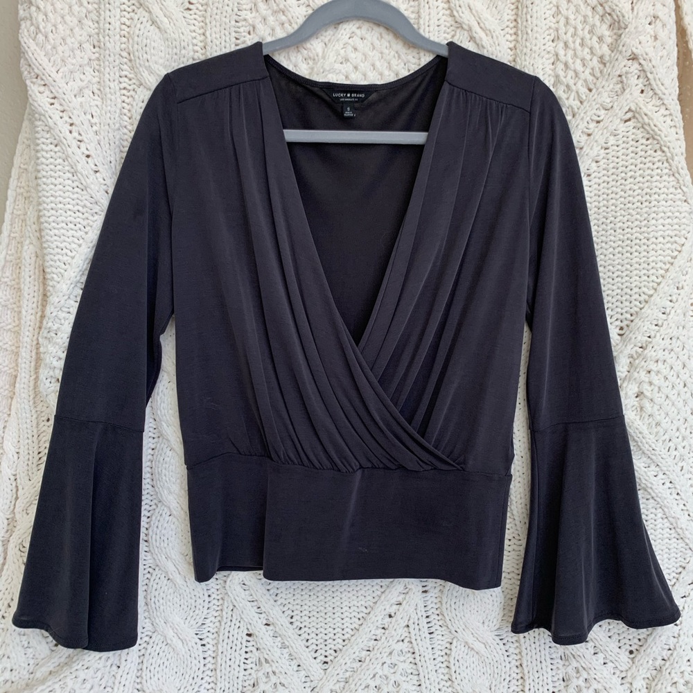 Lucky Brand Bell Cuff Top